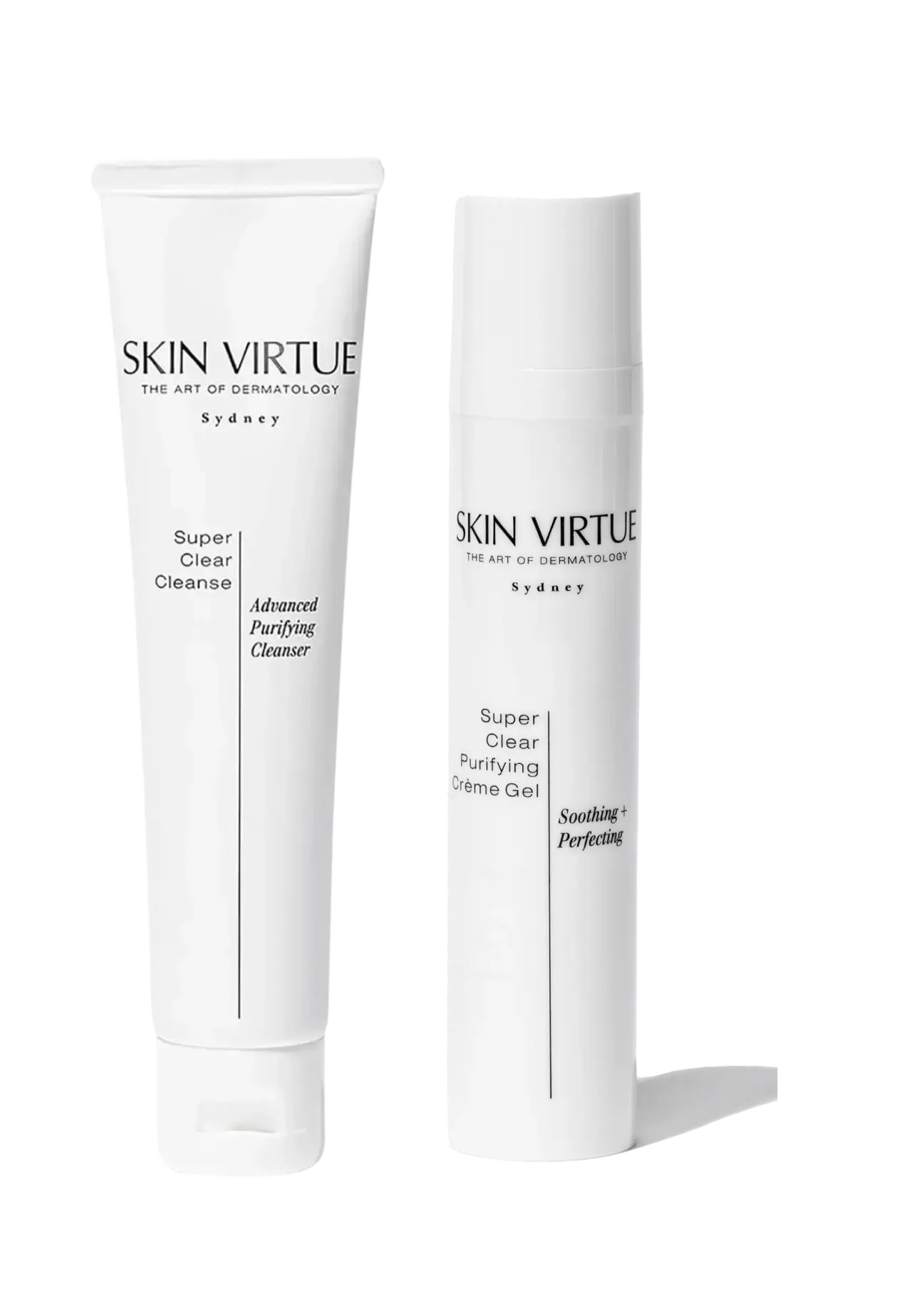 Super Clear Cleanse & Super Clear Purifying Créme Gel