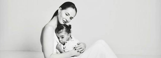 Nina and Natalija hugging