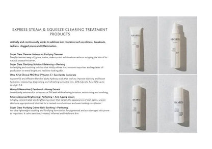 Express Clinical Clearing Treatment Protocol - Skin Virtue