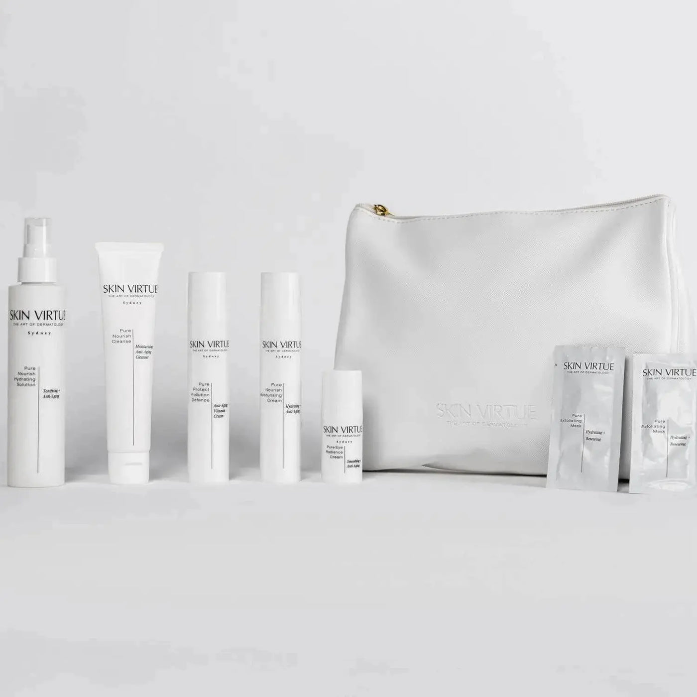 Normal to Dry Skin Essential Set product infographic