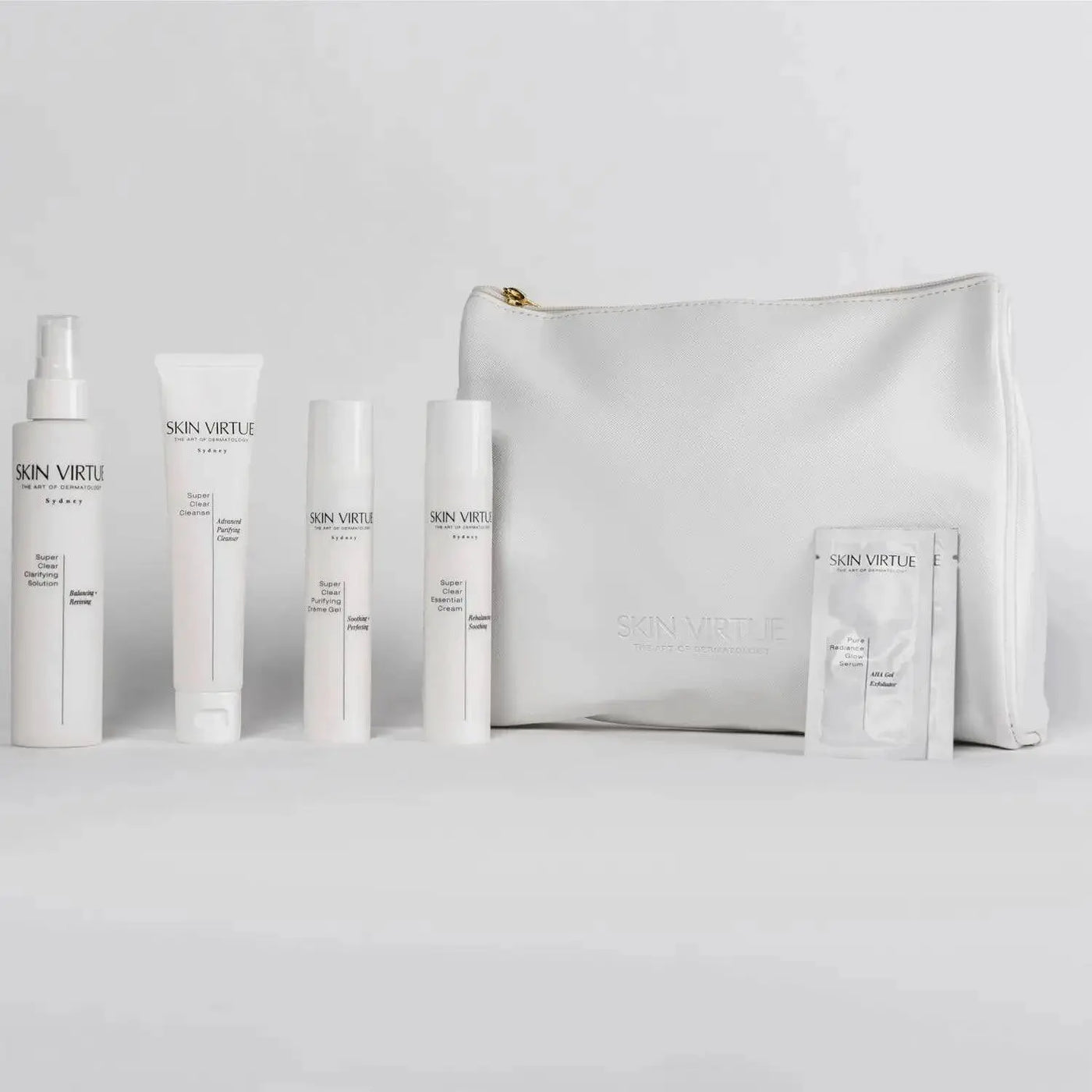 Oily & Combination Essential Set product infographic