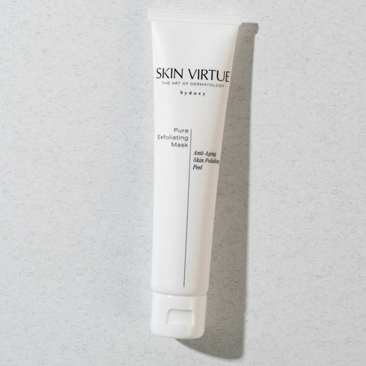 Pure Exfoliating Mask Product Flat Lay