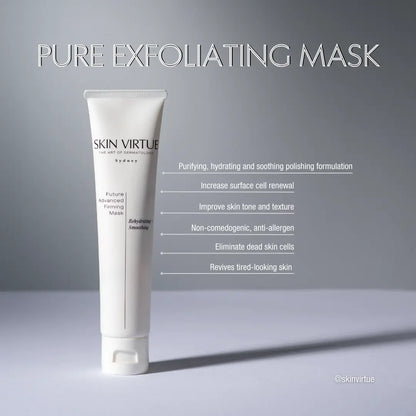 Pure Exfoliating Mask Infographic 