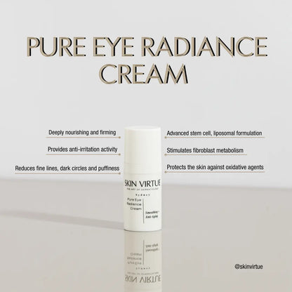 Pure Eye Radiance Cream Infographic 