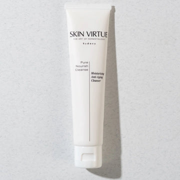Pure_Nourish_Cleanse-Skin_Virtue_-_Pure_Nourish_Collection_-_Cream_Cleanser_-_Dry_Compromised_Skin_Barrier_-_Product_Flat_Lay