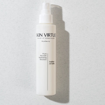 Pure Nourish Hydrating Solution Product Flat Lay
