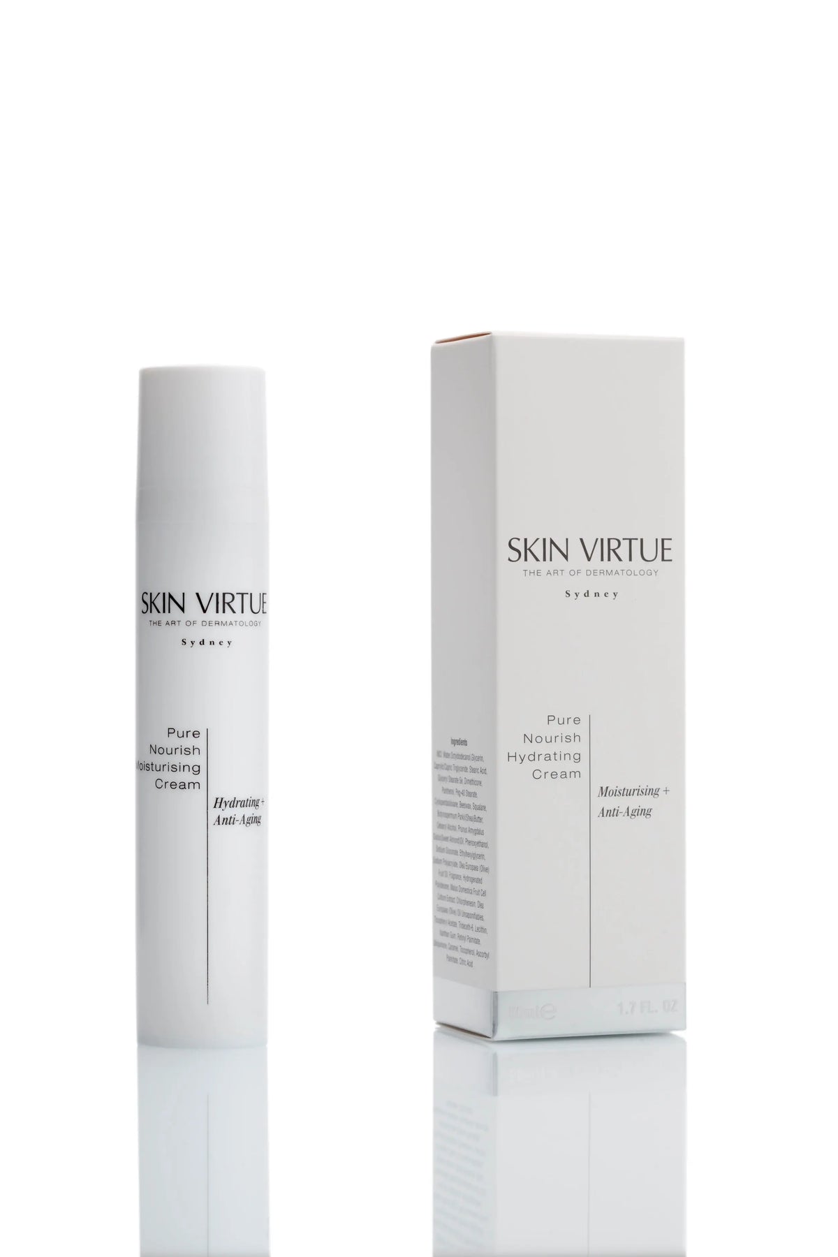 Pure Nourish Moisturising Cream clinical results