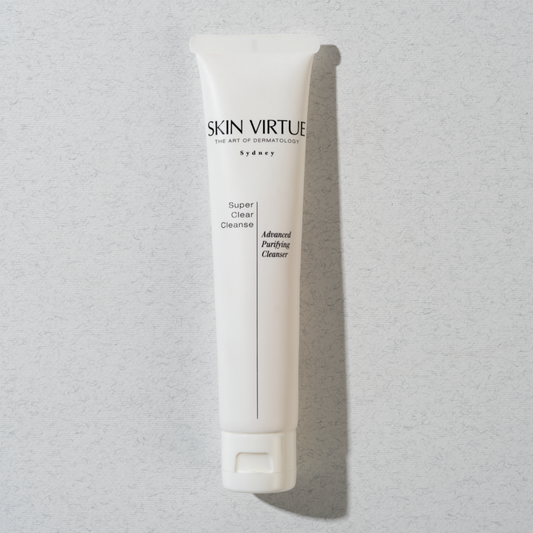 Super Clear Cleanse Product Image Flat Lay