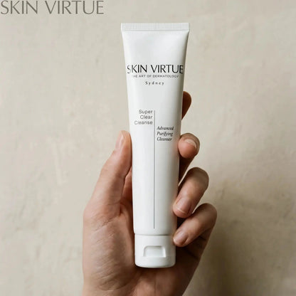 3._Super_Clear_Cleanse_-_Skin_Virtue_-_Gel_Cleanser_-_Oily_Combination_Skin_-_In_Hand_Holding_Product