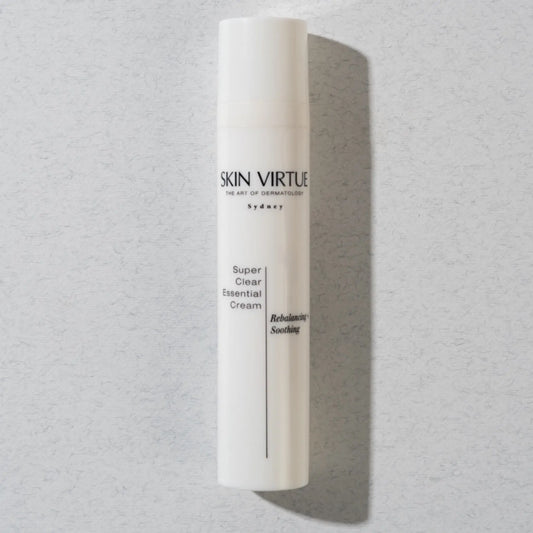 Super_Clear_Essential_Cream-Skin_Virtue-BHA-Stem_Cells-Blemish_Control-_Flat_Lay