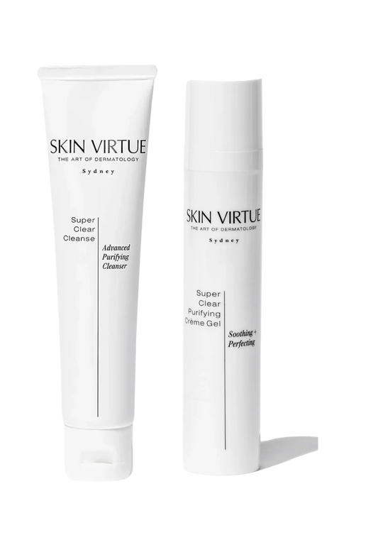 Super Clear Cleanse &amp; Super Clear Purifying Créme Gel