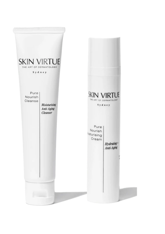 Pure Nourish Cleanse & Pure Nourish Moisturising Cream