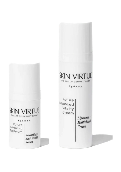 Future Advanced Vitality Cream & Future Advanced Eye Serum for  dark circles sensitive skin

